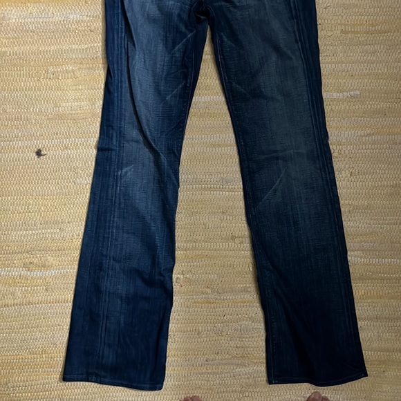 7 For All Mankind High Waist Bootcut Jeans Size 30 - Picture 6 of 7